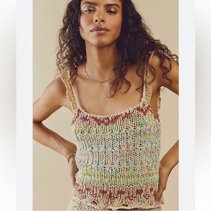 Free People Palmetto Tank Crochet Tank